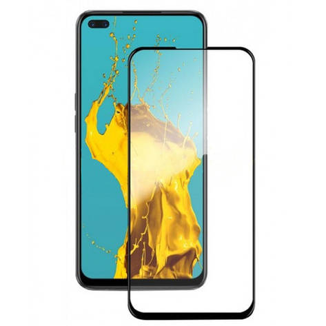 Захисне скло 6D для Oppo F9 Black, фото 1