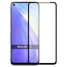 Захисне скло 6D для Realmi 6 2020 Black, фото 1