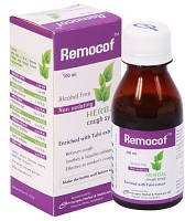 Ремокоф - растительный сироп от кашля (Remocof) 100 мл