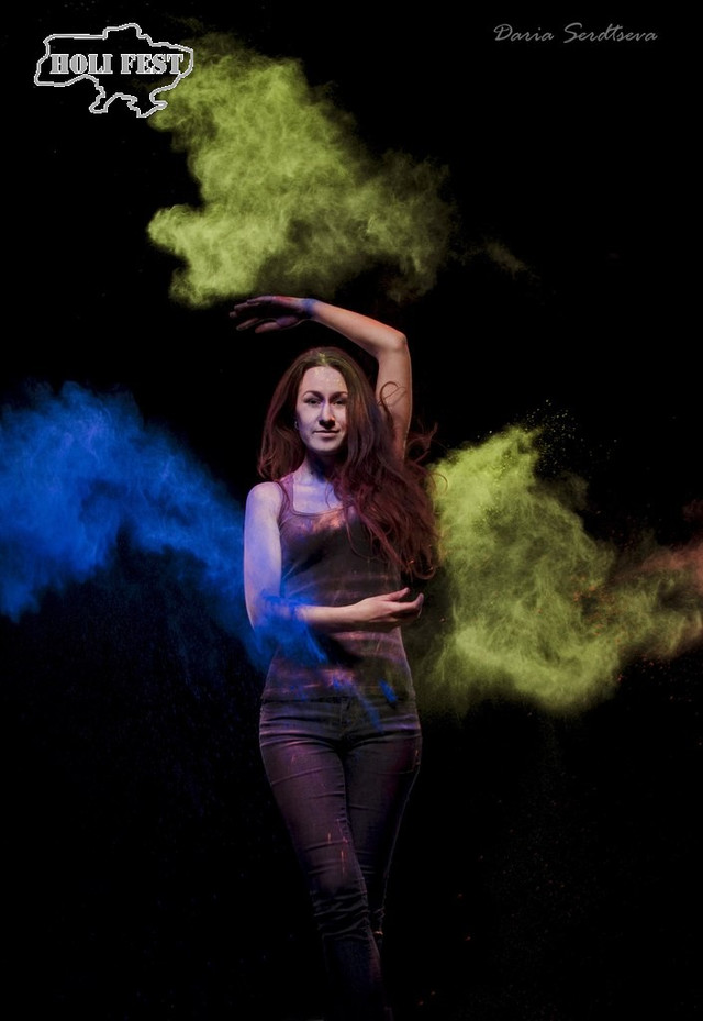 Фотосессія з Сухими Фарбами Холі
