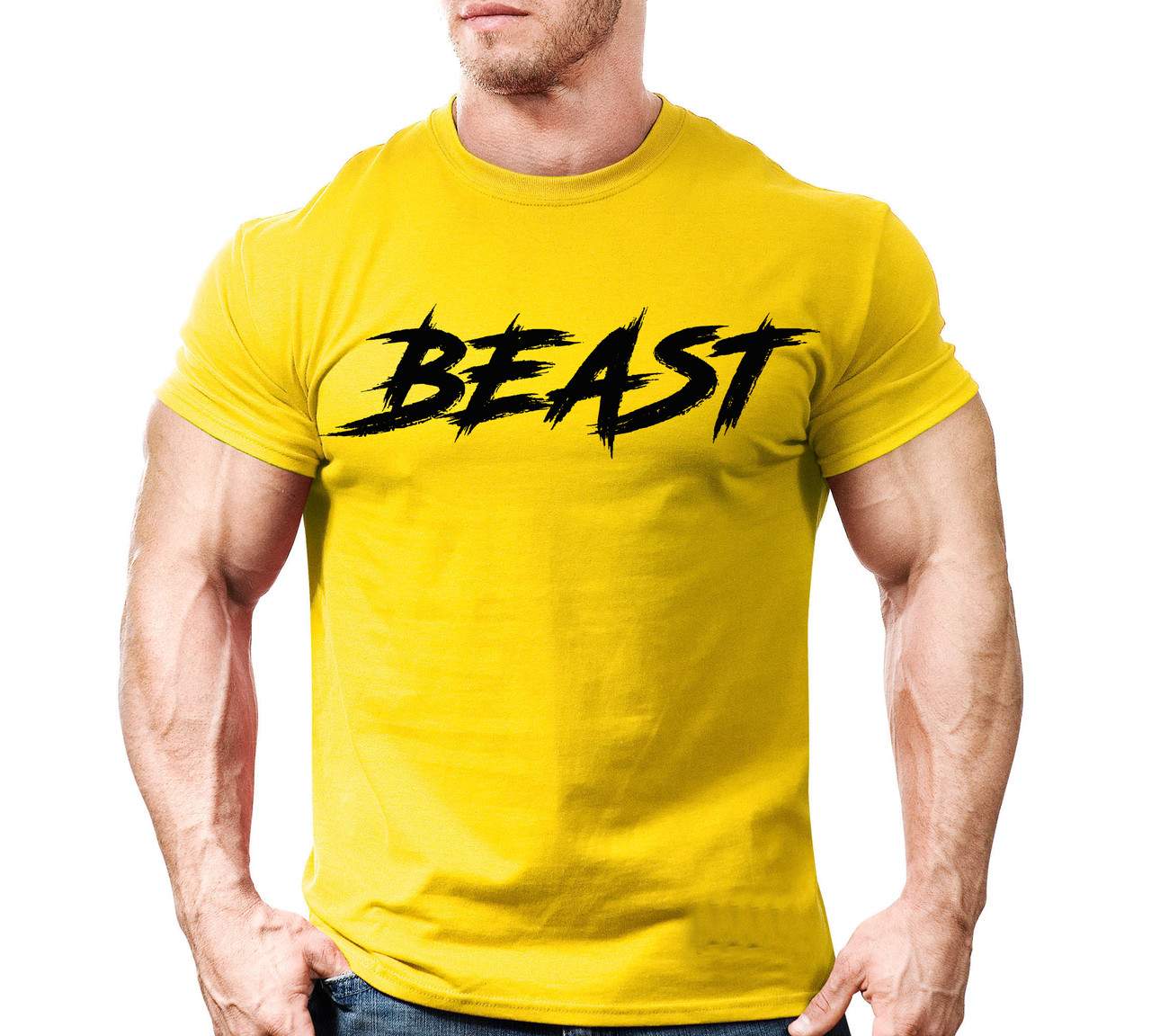 Футболка для бодібілдінгу BEAST (різні кольори), фото 1