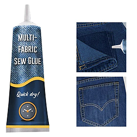 Клей для тканини - джинс, льон, бавовна, синтетика - 50мл