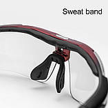 Велосипедні окуляри RockBros фотохромні червоний 10141, фото 2