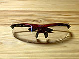 Велосипедні окуляри RockBros фотохромні червоний 10141, фото 7