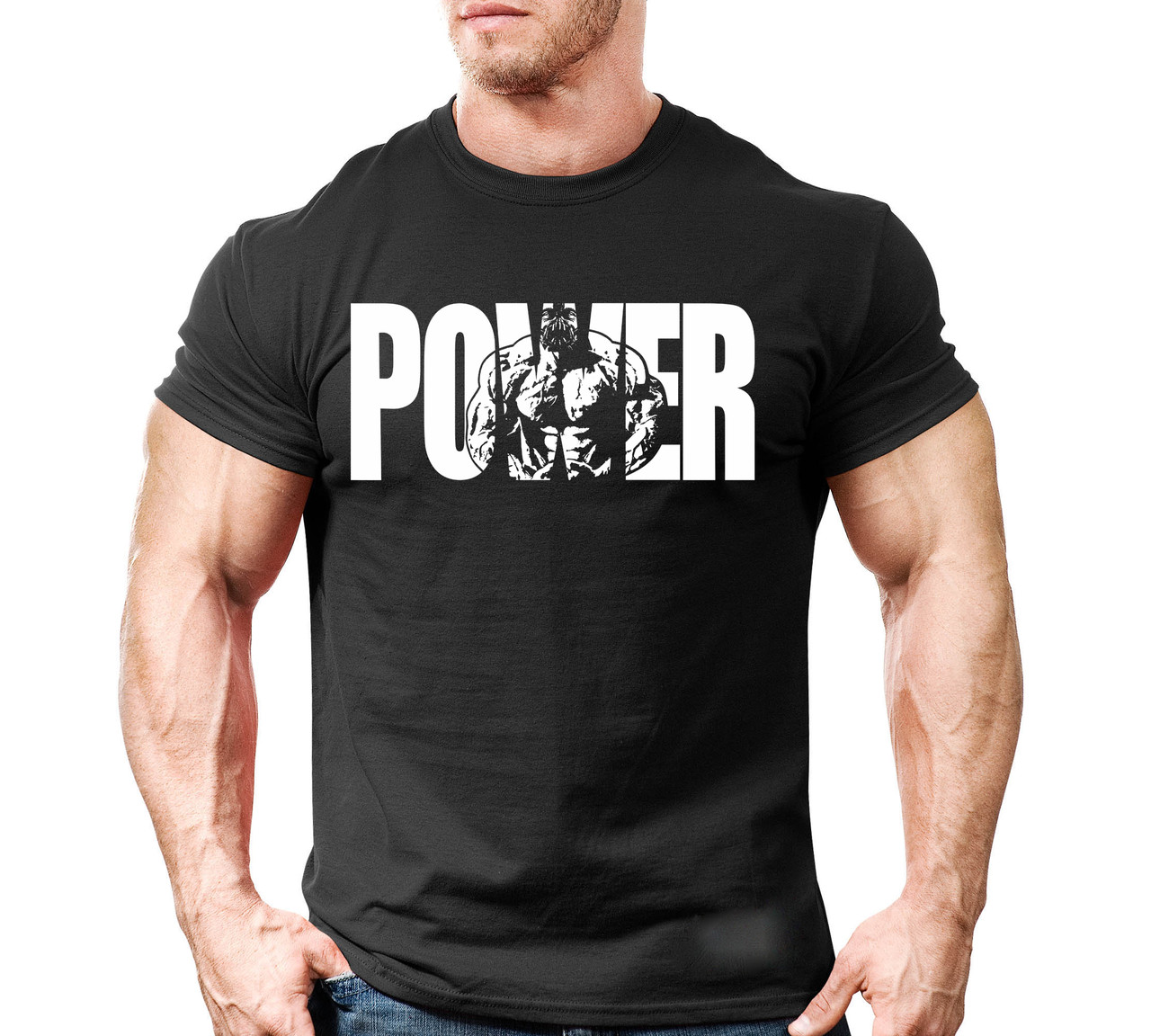Футболка для бодібілдінгу POWER (різні кольори), фото 1