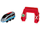 Тунель, арка з локомотивом для залізниці Magic Drive Arch and Tunnel Playtive (Brio, Hape, Viga Toys), фото 4