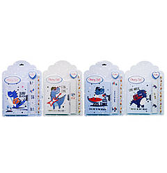 Блокнот на замочку в наборі з олівцем, лінійкою і гумкою "Динозавр" 50 аркушів 13*18см