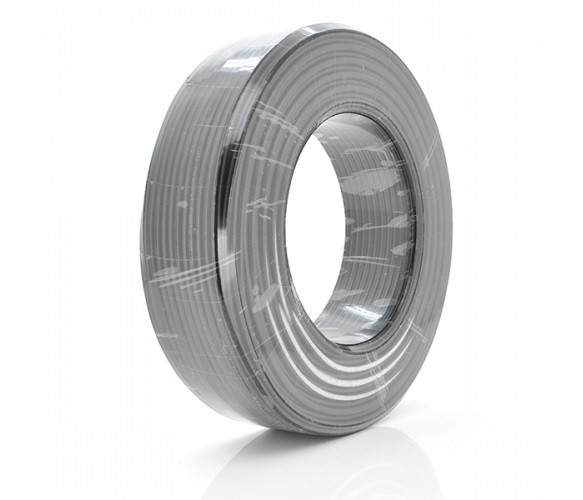 Кабель коаксіальний Ritar (В100-RG690CCA+2x0.5mm CU/00497), бухта 100 м, чорний