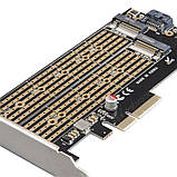 Контролер Frime (ECF-PCIE2.4sRAID002.LP) PCI-Ех2 RAID ESATAШ/SATAIII 6GBPS, 88SE9230, фото 5