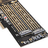 Контролер Frime (ECF-PCIE2.4sRAID002.LP) PCI-Ех2 RAID ESATAШ/SATAIII 6GBPS, 88SE9230, фото 6
