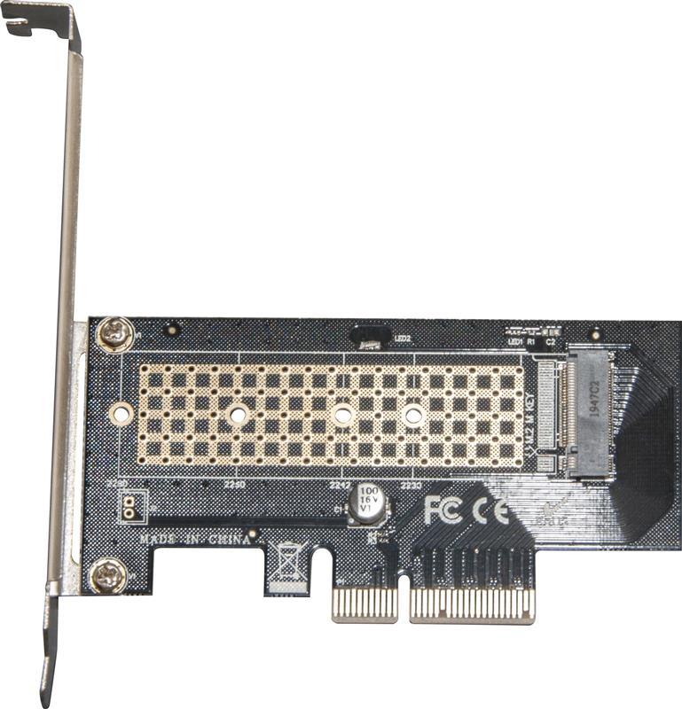 Контроллер Frime (ECF-PCIEtoSSD003.LP) PCI-E-M.2 (M Key) NVMe