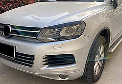 Реснички на фар Volkswagen Touareg 2011-2018