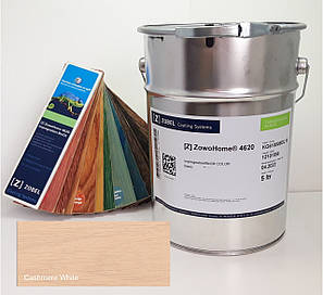 Масло для паркета ZOBEL ZowoHome 4620 Impregnation BioOil Color (цвет Кашемирно-белый/ Cashmere White), фото 2