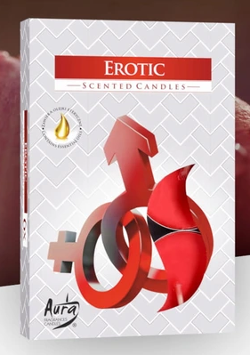 Ароматичні свічки Erotic 6 штук Польща