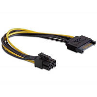 Переходник питания Cablexpert CC-PSU-SATA SATA на 6pin для ВИДЕОКАРТ