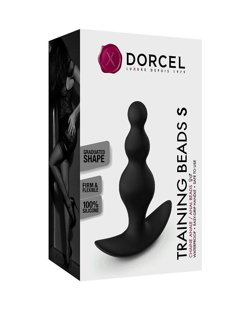 Силіконовий анальний ланцюжок Training Beads Dorcel S/M