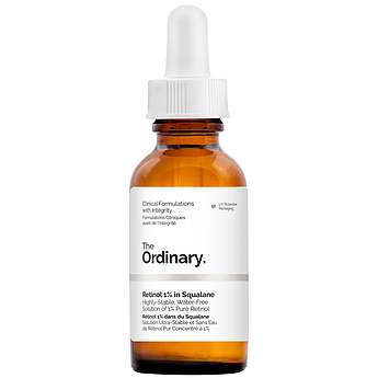 Сквалановая емульсія-масло з ретинолом The Ordinary Retinol 1% in Squalane 30 мл