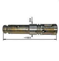 Ствол малый для бочкового перфоратора диаметр 24 мм, общая длина 110 мм