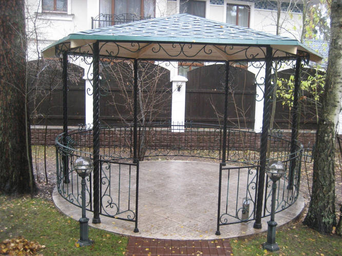 Готовые беседки из металла, цена — Prom.ua (ID#227885907)