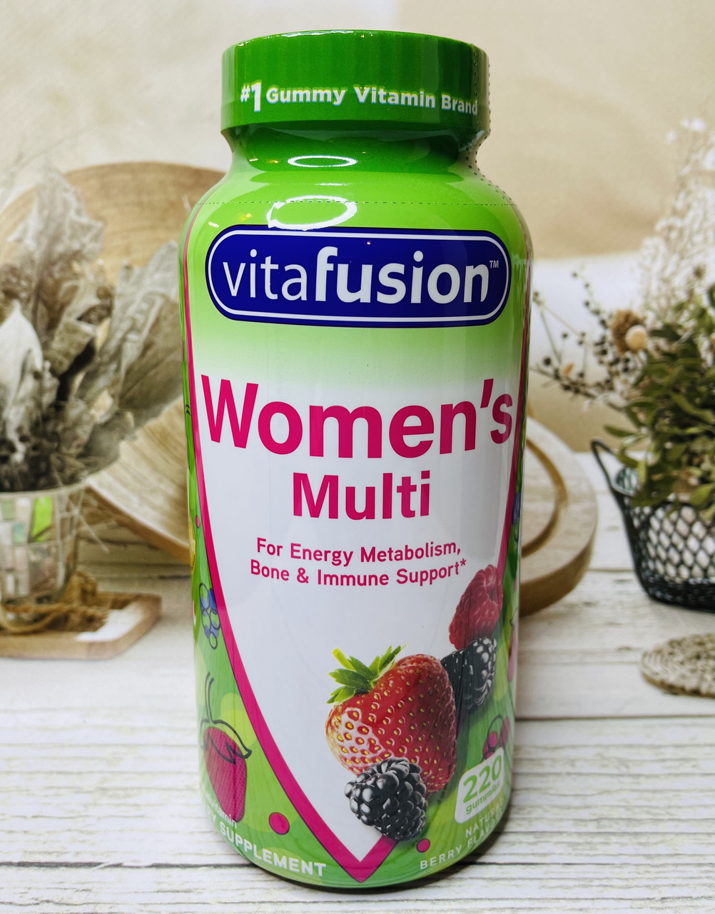 Жіночі мультивітаміни Vitafusion Womens Multivitamin в желейках, фото 1