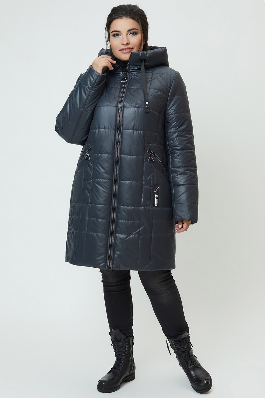 Куртка Ніколетта графіт 52 (100932), фото 1