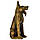 Статуетка собака 19х7х9 см бронзова (C2588), фото 5