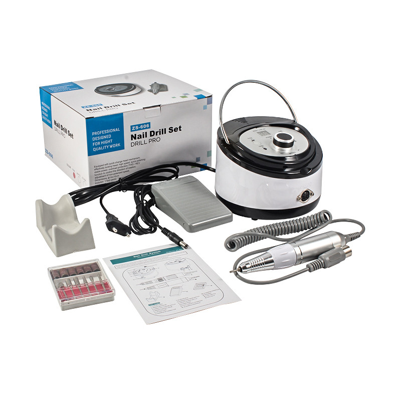 Фрезер для маникюра ZS-606 мощностью 65 Вт 35000 об.мин