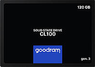 Накопичувач SSD 120 GB GoodRam CL100 Gen.3 2.5" SATAIII 3D TLC (SSDPR-CL100-120-G3)