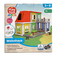 Набор для деревянной железной дороги PlayTive House 70 эл Германия ( Ikea, Hape, Brio )