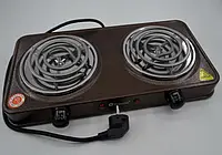 Електроплита електрична настільна піч/ плита Domotec MS-5802 2000 Вт