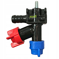 Форсунка на обприскувач польська кінцева з боковим відсікачем Polimer