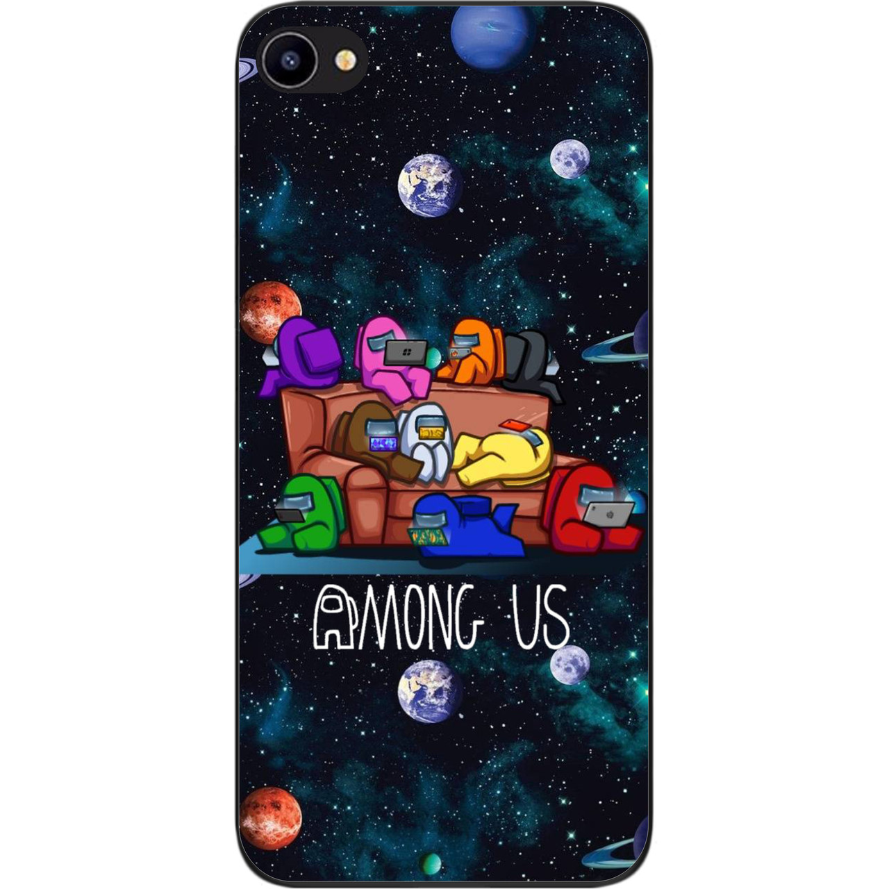 Силіконовий чохол для Meizu U10 з картинкою Among us Команда, фото 1