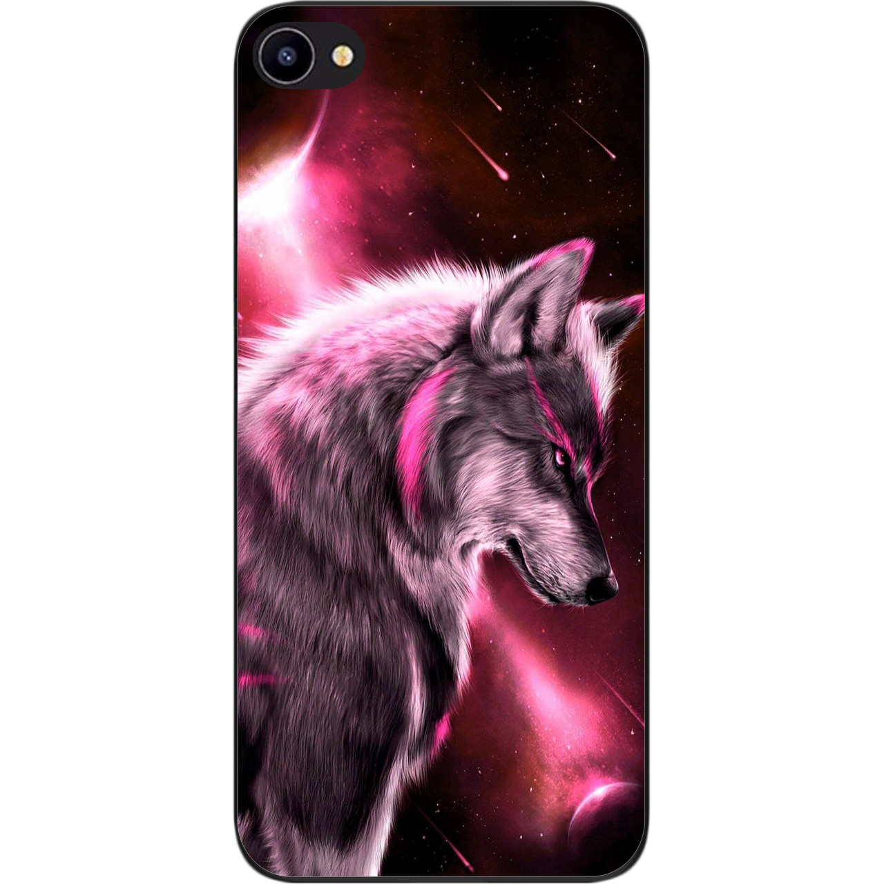 Силіконовий чохол для Meizu U10 з картинкою Вовк, фото 1