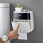 Тримач для туалетного паперу / Органайзер для туалетного паперу / Підставка для туалетного паперу, фото 3