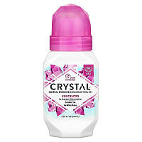 Crystal Body Deodorant, мінеральний кульковий дезодорант, без запаху, 66 мл