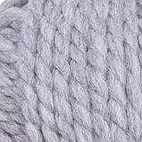 YarnArt ALPINE (Альпін) № 334 світло-сірий (Напіввовняна пряжа, нитки для в'язання), фото 2
