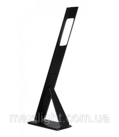 Світлодіодний Настільний LED світильник (лампа) LUXEL 220-240V 6W IP20 (TL-05B) Черный, фото 1