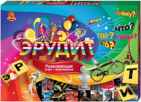 Гра мала настільна "Ерудит" DankoToys