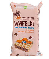 Веган вафлі з какао та фундучним кремом Super Fudgio, 120г