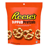 Крендели Reeses Dipped Pretzels Peanut Butter 240g