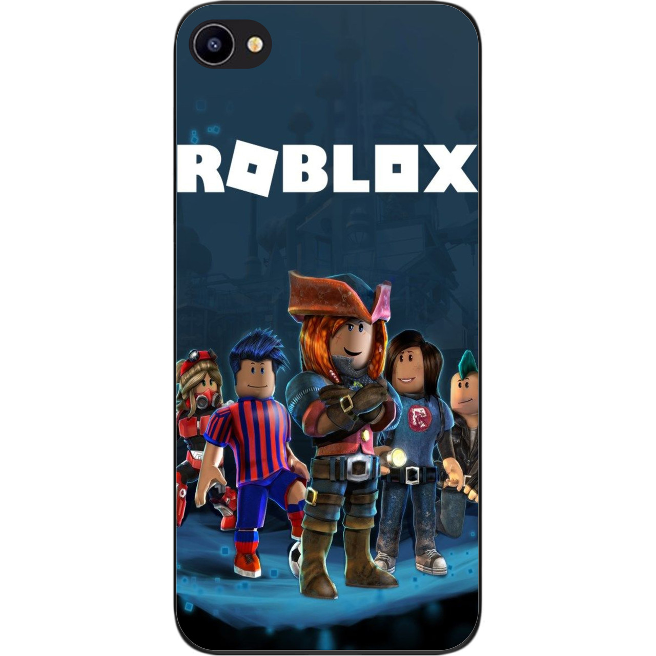 Бампер силіконовий чохол для Meizu U10 з картинкою Roblox, фото 1