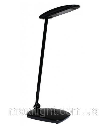 Світлодіодний LED світильник Настільний (лампа) LUXEL 220-240V 7W IP20 (TL-06В) Чорний