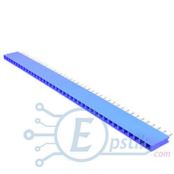 PBS-40 гніздо на плату 1x40 2.54мм