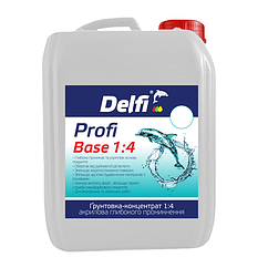 Грунтовка-концентрат Delfi Profi Base 1:4 акрилова глибокого проникнення (1л)