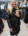 Clasna зима, жіноча зимова куртка пуховик з штучним хутром каракуля, XL, фото 9