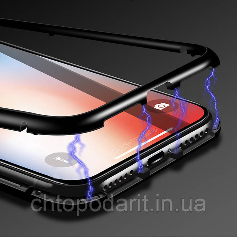 Магнітний чохол на Iphone 6s білий Код 10-1895