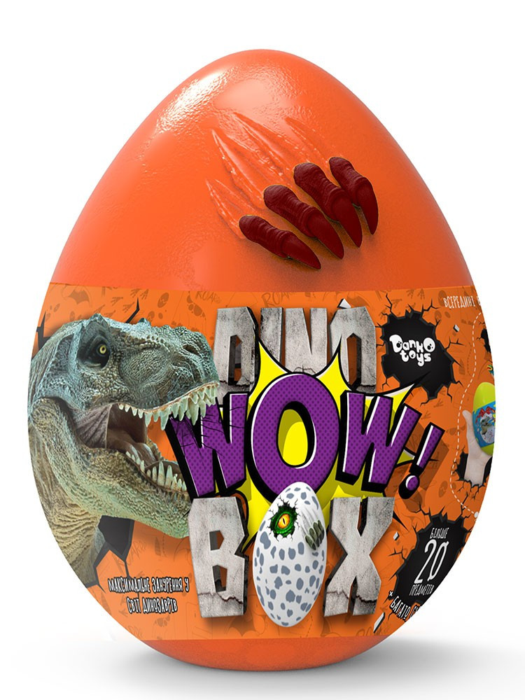 Креативна творчість у яйці вів.`Dino WOW Box`111456