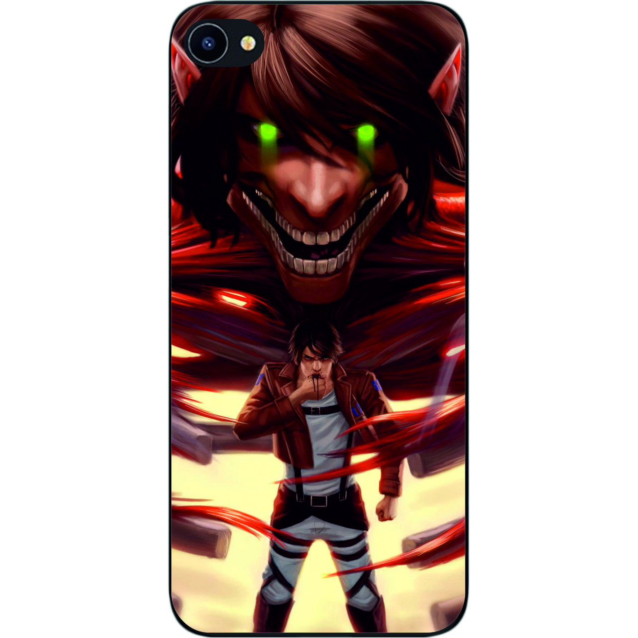 Силіконовий чохол для Meizu U10 з картинкою Атака Титанів, фото 1