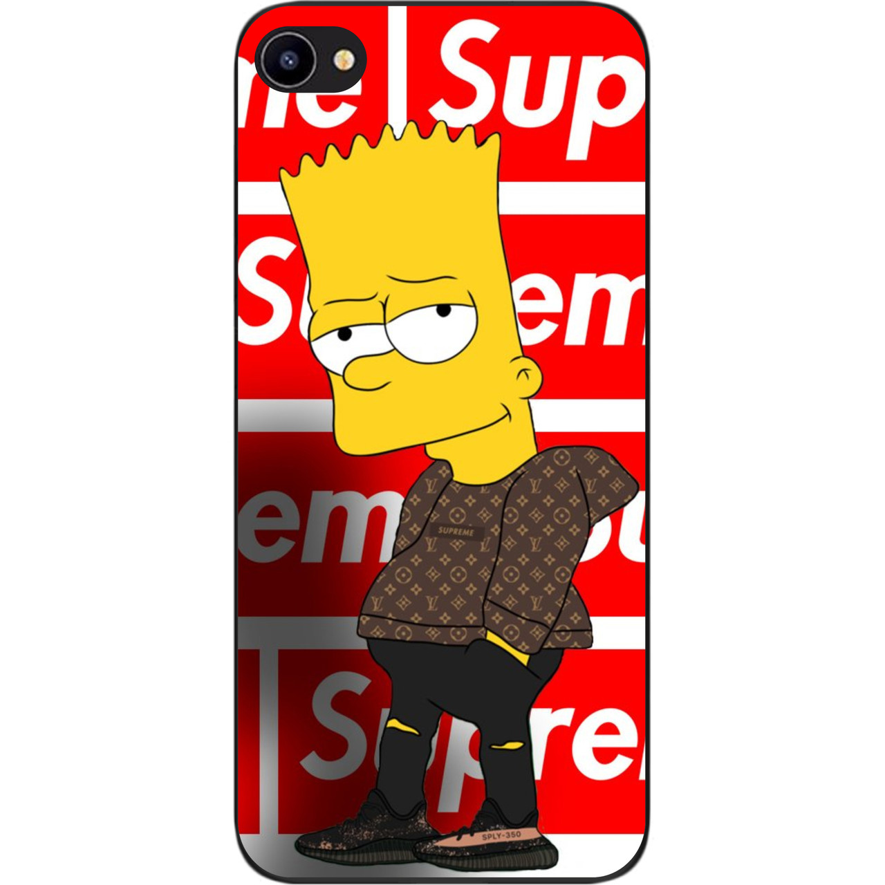 Силіконовий чохол для Meizu U10 з картинкою Сімпсон, фото 1