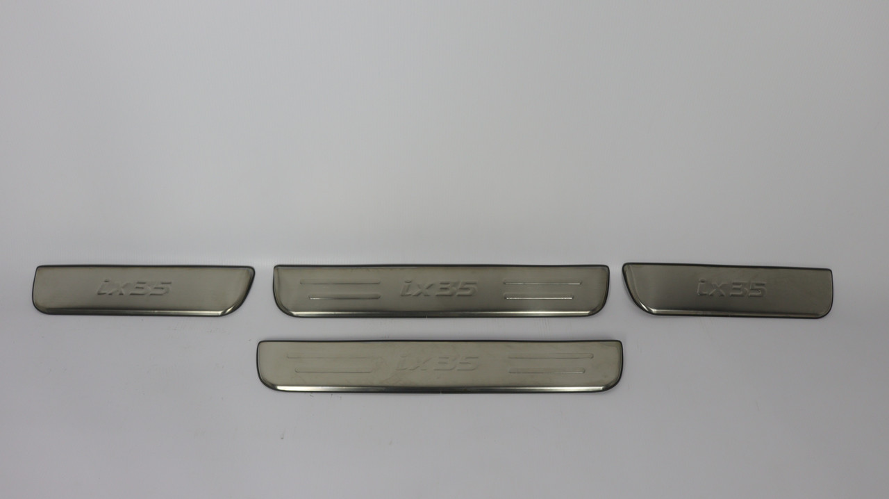 Накладки на пороги Hyundai IX-35 2010-2015, фото 1